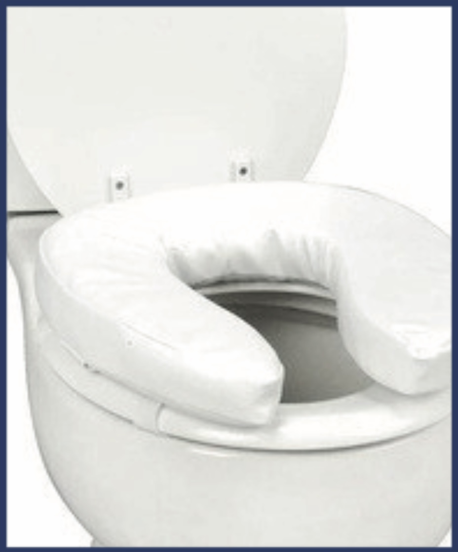 U Shape Toilet Foam Seat — Scanda Enterprises, medical supplies Moosapet Hyderabad